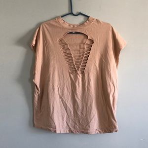 Cutout tee shirt
